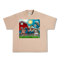 Burro happy easter Urban Heavy Tee - CowhideDigitalArt