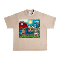 French Oak happy easter Urban Heavy Tee - CowhideDigitalArt