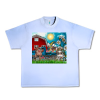 Grape Ice happy easter Urban Heavy Tee - CowhideDigitalArt