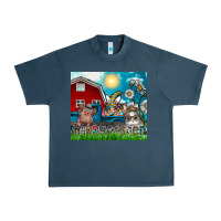 Midnight Navy happy easter Urban Heavy Tee - CowhideDigitalArt