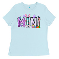 Baby Blue easter day mini Ladies Tee - CowhideDigitalArt
