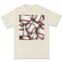 Bone baseball seamless pattern Premium Tee - BundleAndBundleShop