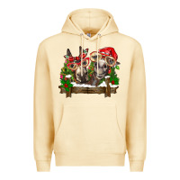 Pina Colada Christmas donkeys Premium Hoodie - BarkalooDesign