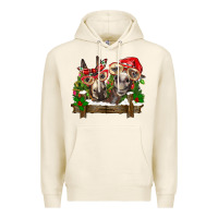 Tofu Christmas donkeys Premium Hoodie - BarkalooDesign