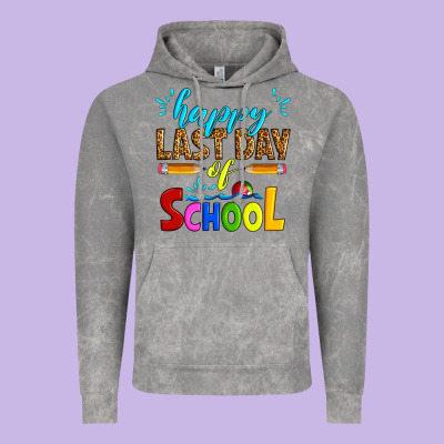 Happy Last Day Of School Vintage Hoodie Designed By Artiststas