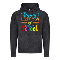 Vintage Black happy last day of school Vintage Hoodie - Artiststas