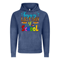 Vintage Denim happy last day of school Vintage Hoodie - Artiststas