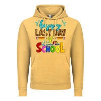 Vintage Mustard happy last day of school Vintage Hoodie - Artiststas
