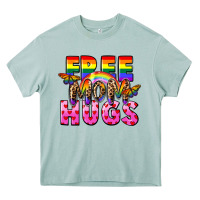 Arona Free Mom hugs Heavy Core Tee - FaDigitalArtStudio
