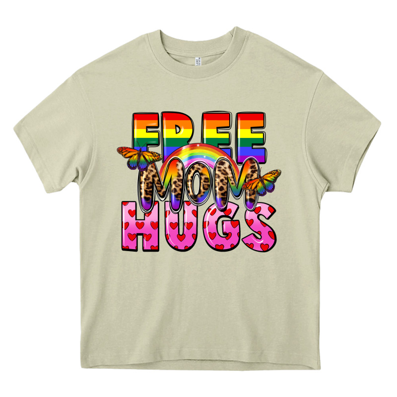 Free Mom Hugs Heavy Core Tee by FaDigitalArtStudio | Teevron