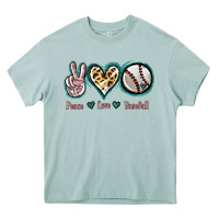 Arona Peace Love Baseball Heavy Core Tee - Jasminsmagicworld