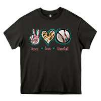 Asphalt Peace Love Baseball Heavy Core Tee - Jasminsmagicworld