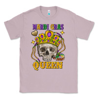 Lilac Skull Mardi Gras queen Classic Tee - FaDigitalArtStudio