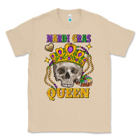 Mushroom Skull Mardi Gras queen Classic Tee - FaDigitalArtStudio