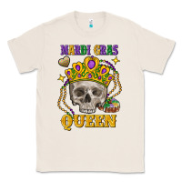 Natural Skull Mardi Gras queen Classic Tee - FaDigitalArtStudio