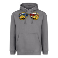 Storm Bus Driver Sunglasses Heavyweight Hoodie - Jasminsmagicworld