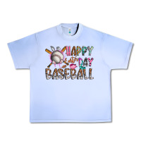 Grape Ice happy easter day baseball Urban Heavy Tee - CowhideDigitalArt