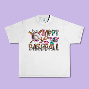 Happy Easter Day Baseball Urban Heavy Tee Designed By Cowhidedigitalart