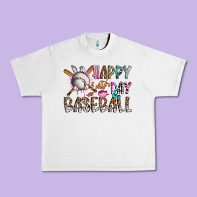 Happy Easter Day Baseball Urban Heavy Tee Designed By Cowhidedigitalart