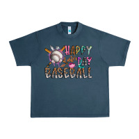Midnight Navy happy easter day baseball Urban Heavy Tee - CowhideDigitalArt