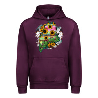 Mauve Wine maine Urban Hoodie - RanaPortraitStore