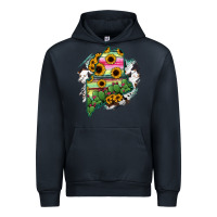 Navy maine Urban Hoodie - RanaPortraitStore