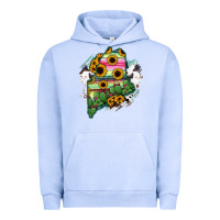 Pigment Grape Ice maine Urban Hoodie - RanaPortraitStore