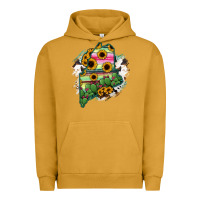 Pigment Peanut Butter maine Urban Hoodie - RanaPortraitStore