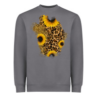 Storm glitter sunflowers leopard patch Heavyweight Sweatshirt - RanaPortraitStore