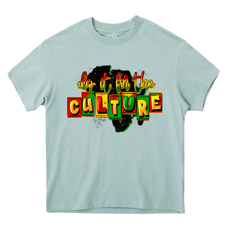 Do It For The Culture Heavy Core Tee by FaDigitalArtStudio | Teevron
