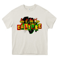 Cream Do it for the culture Heavy Core Tee - FaDigitalArtStudio
