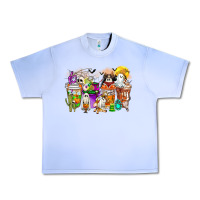 Grape Ice Halloween Western Boo Coffee Cups Urban Heavy Tee - CowhideDigitalArt