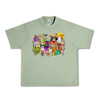 Oil Green Halloween Western Boo Coffee Cups Urban Heavy Tee - CowhideDigitalArt