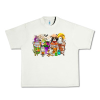 Pistachio Halloween Western Boo Coffee Cups Urban Heavy Tee - CowhideDigitalArt