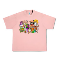 Salmon Halloween Western Boo Coffee Cups Urban Heavy Tee - CowhideDigitalArt