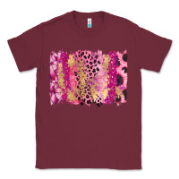 Burgundy Cancer Brushstroke Classic Tee - FaDigitalArtStudio