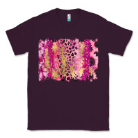 Plum Cancer Brushstroke Classic Tee - FaDigitalArtStudio