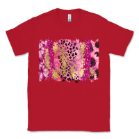 Red Cancer Brushstroke Classic Tee - FaDigitalArtStudio