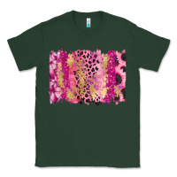 Sports Green Cancer Brushstroke Classic Tee - FaDigitalArtStudio