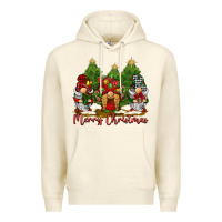 Sandshell merry christmas gnomies Premium Hoodie - BarkalooDesign