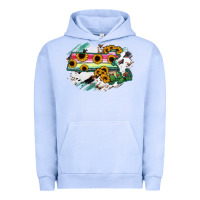 Pigment Grape Ice Massachusetts State Map Urban Hoodie - RanaPortraitStore