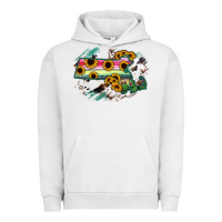 Pigment Lunar Rock Massachusetts State Map Urban Hoodie - RanaPortraitStore
