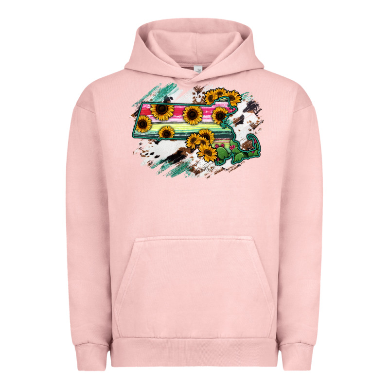 Massachusetts State Map Urban Hoodie by RanaPortraitStore | Teevron