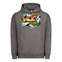 Pigment Tornado Massachusetts State Map Urban Hoodie - RanaPortraitStore