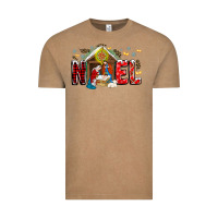 Vintage Coffee Noel Vintage Tee - CowhideDigitalArt