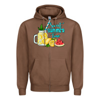 Chestnut sweet summer time no background Zipper Hoodie - Jasminsmagicworld
