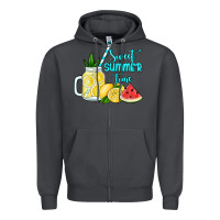 Smoke sweet summer time no background Zipper Hoodie - Jasminsmagicworld