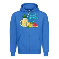 True Royal sweet summer time no background Zipper Hoodie - Jasminsmagicworld