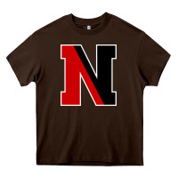 Chocolate Brown Northeastern Gifts, Huskies Long Sleeve Heavy Core Tee - DesigneFamous