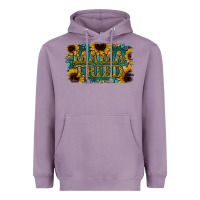 Lavender Sunflower Serappe Turquoise Gemstone Mama Tried Heavyweight Hoodie - Jasminsmagicworld